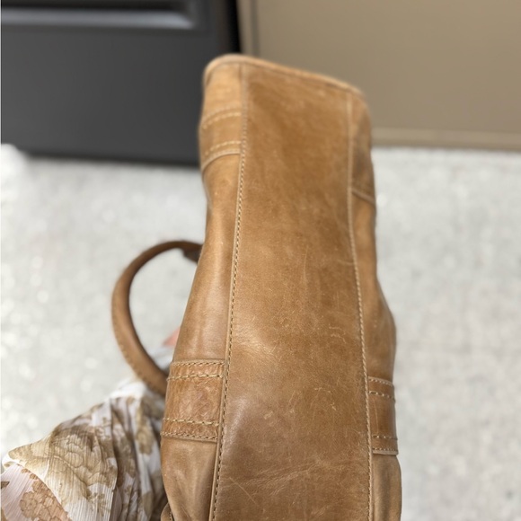 Frye Women's Melissa Zip Satchel Leather Handbag - Picture 12 of 14